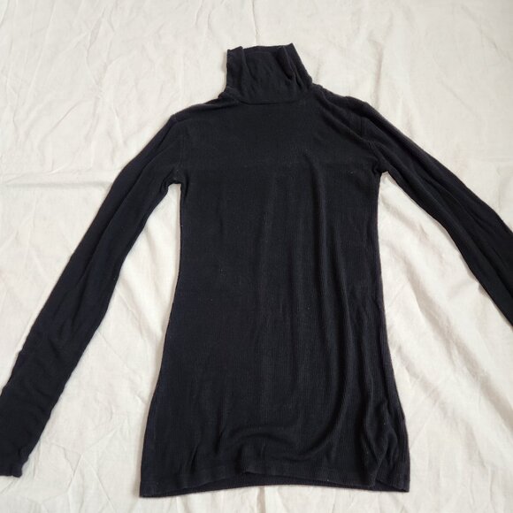 Mossimo Black Turtleneck XS Shirt - Picture 3 of 10